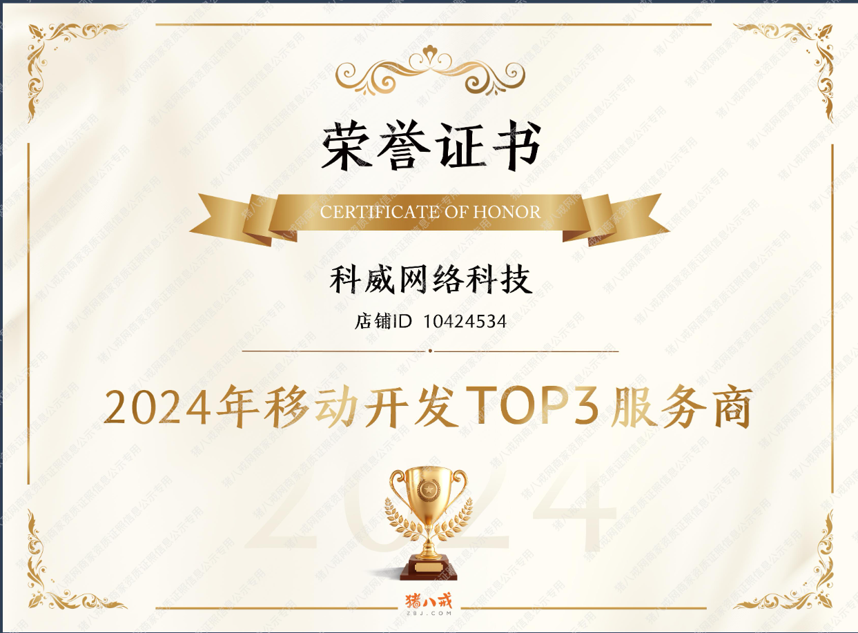科威鲸网络-17年沉淀资质图2